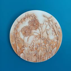 Ботанический барельеф "ALLIUM #3"