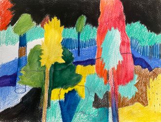 Зимний парк без "много снега"