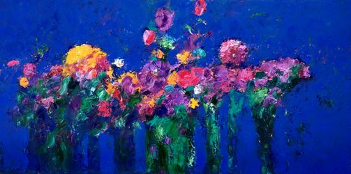 Букет цветов (триптих)