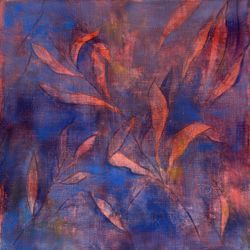 Красное в синем