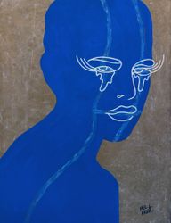 Близнецы. Синий.
