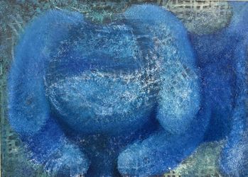 Синяя собачка I