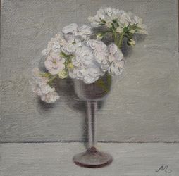 Герань в рюмке