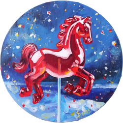 Конёк на палочке