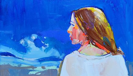 Девочка и волна