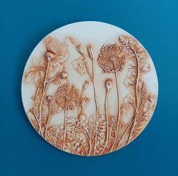 Ботанический барельеф "ALLIUM #5"