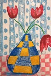 Ваза с цветами