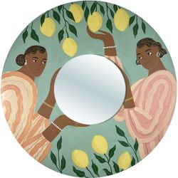 Зеркало "Лимонный сад"