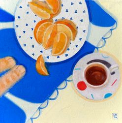 Кофе с апельсинами