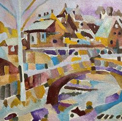 ПЕЙЗАЖ С МОСТОМ