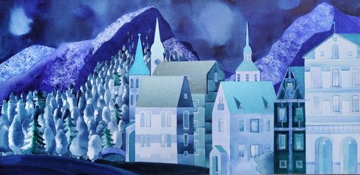 Город в горах