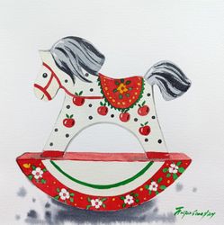 Конь в яблоках