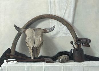 Натюрморт с черепом