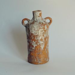 Бутылка с ручками из шамота