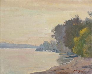 Рассвет на Волге