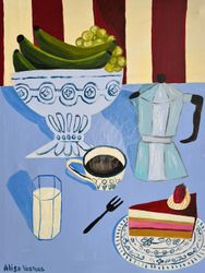 Беззаботное утро выходного дня