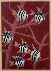 Бордовая река