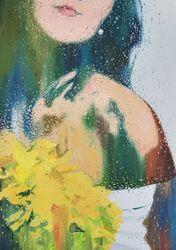 За стеклом...