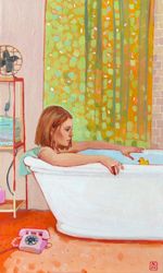 Марго Тененбаум в ванной