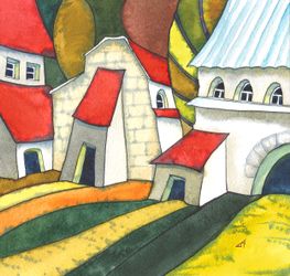 Домики в долине