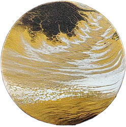 Миниатюрная картина на мольберте