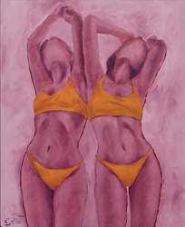 Фиолетовые из серии "Танец"