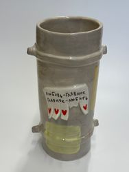 Ваза-труба "Любовь"