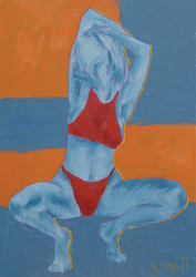 Синяя из серии Танец