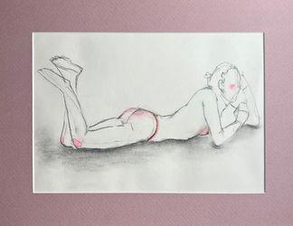 Натурщица