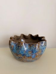 Ваза "Бирюзовая рябь"