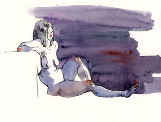 Nude life drawing 009