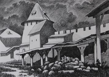 Гроза. Кремль Великого Новгорода