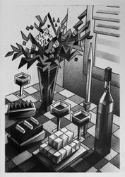 №451 — Натюрморт с цветами