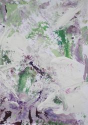 Туманное утро. Ирис