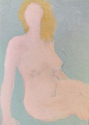 Натурщица. Розовая серия