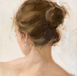 Жемчужная сережка