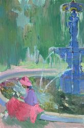 Фонтан в Румянцевском