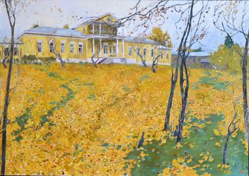 Осень в усадьбе Фряново