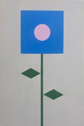 Синий цветок