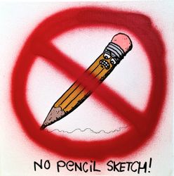 No Pencil Sketch