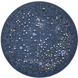 Глубокий космос. Синяя планета