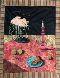 Мягкая картина "Птица счастья"