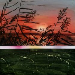 Оранжевый закат 3