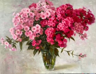 Флоксы в хрустале