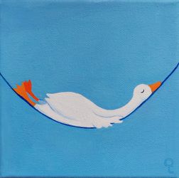 Гусик отдыхает