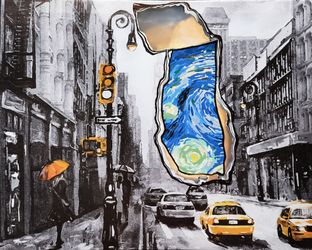 Звездная ночь в Нью-Йорке