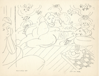 Одалиски в интерьере