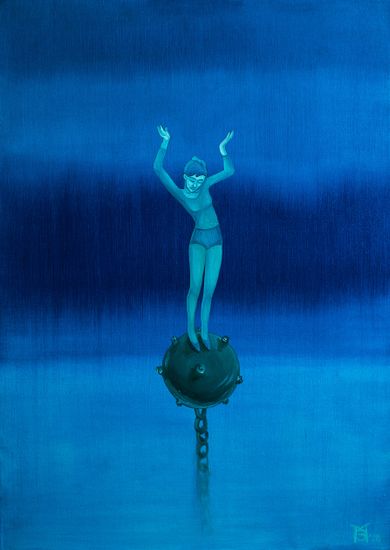 Девочка на подводной мине