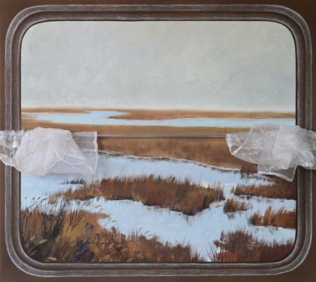 Анастасия Нестерова (Картина, живопись - 
                  90 x 80 см) Из серии "Путь домой"