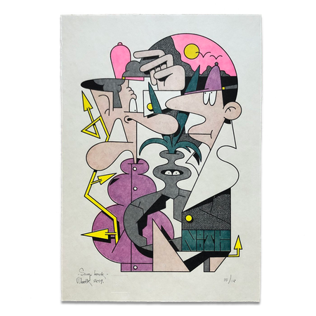 Владимир Нутк (Графика печатная - 
                  29.7 x 42 см) Snap Back